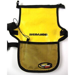 Sea Doo Yellow Waterproof Dry Bag Fanny Pack Size 10 X 8 Pre-Owned